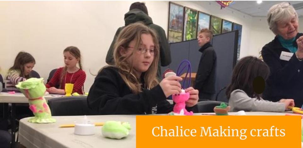 Child making Chalice